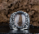 Dur Al Najaf Silver Classic Men Ring