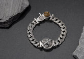 Fearless Tiger Rotating Men Bracelet