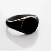 Round Signet Ring Men