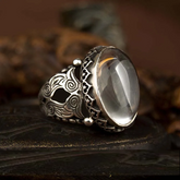 Traditional Hand Made Durr-A-Najaf Silver Ring