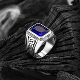 Ancient Greek Mythology - Blue Turkish Ring