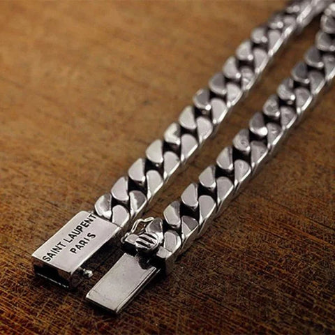 Sterling Silver Cuba Chain Bracelet