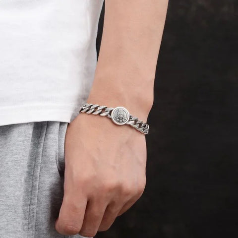 Sterling Silver Zakiram Personalized Bracelet