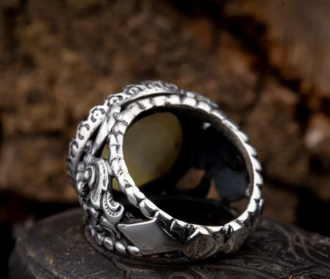 Allahumma Salli `Alaa Sayyidinaa Muhammadini Mother of Pearl Ring