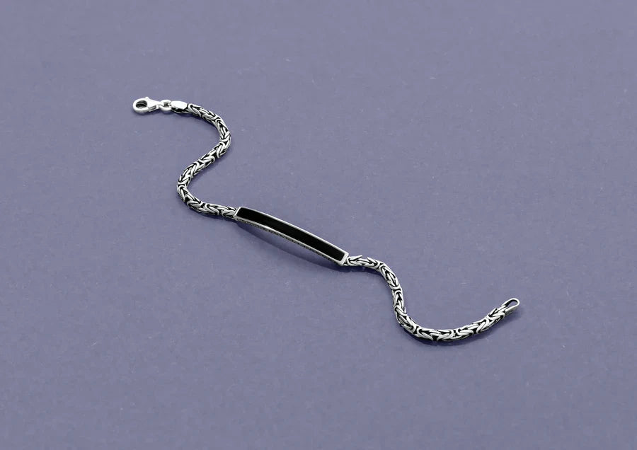 Black Curve Bracelet
