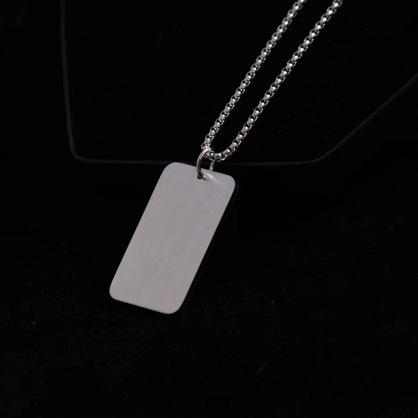 Dog Tag Stainless Steel Chain