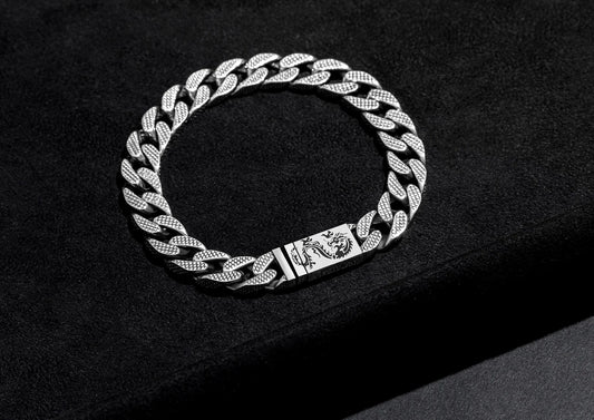 Zen Balance Revolving Medallion Men Bracelet
