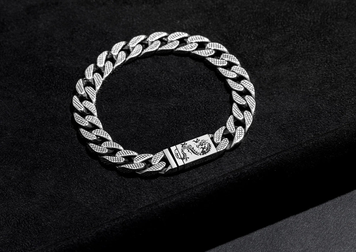 Zen Balance Revolving Medallion Men Bracelet