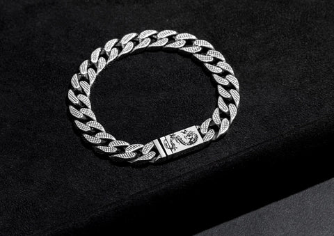 Zen Balance Revolving Medallion Men Bracelet