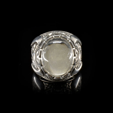Handcraft Dur Al Najaf 925 Silver Men Ring