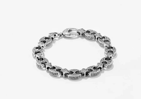 Engraved Battle Axe Bracelet