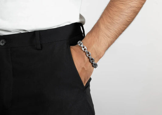 Engraved Battle Axe Bracelet