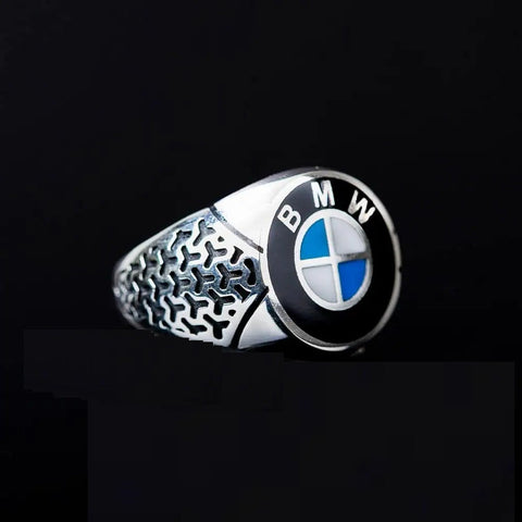 Car Logo Special Silver Ring for BMW Owners No2