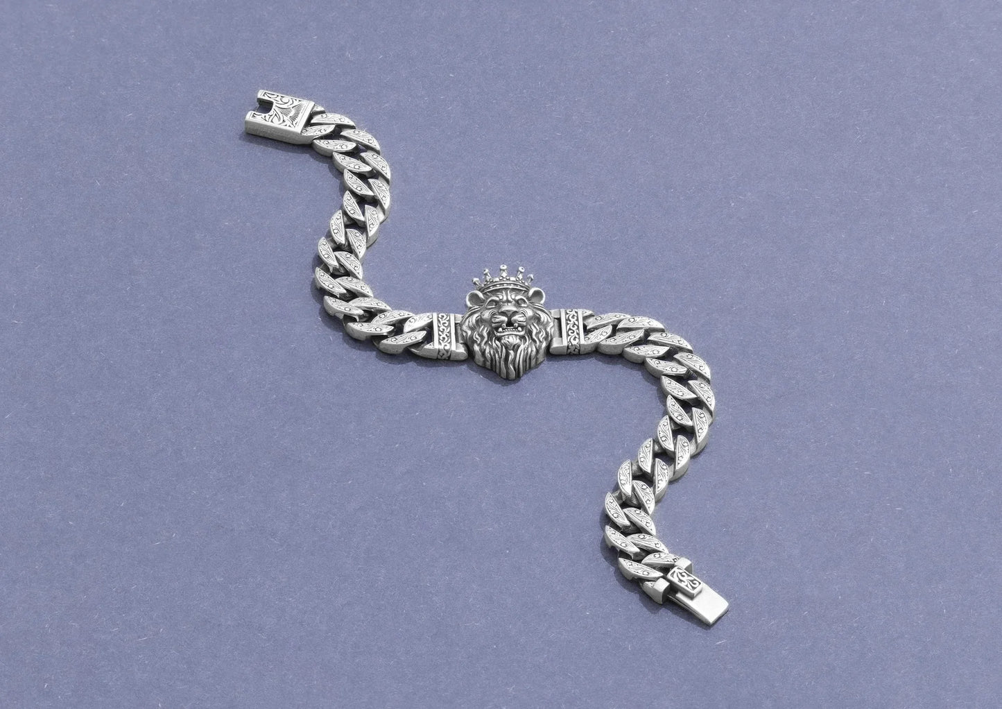 Lion King Oxidised Bracelet