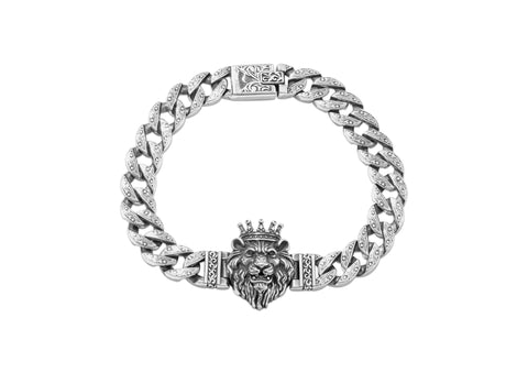 Lion King Oxidised Bracelet