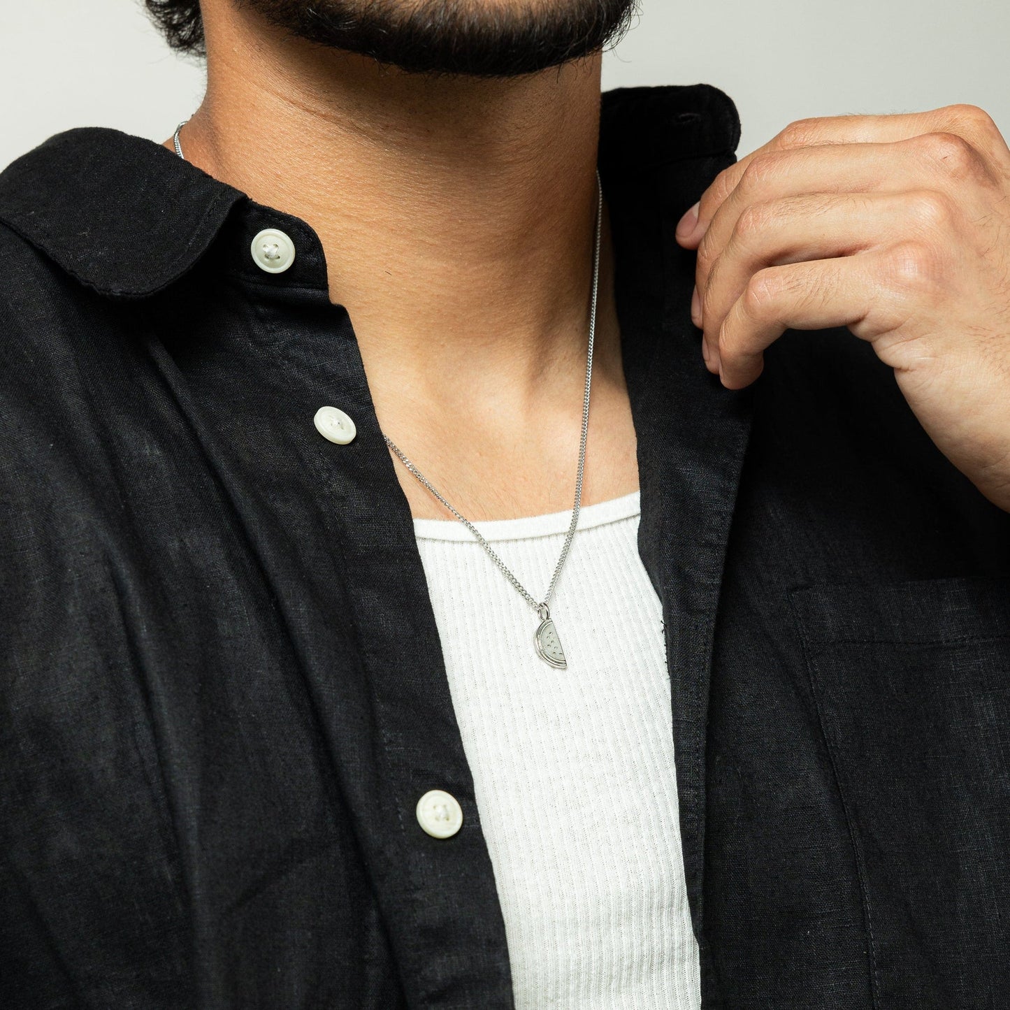 Palestinian Watermelon Necklace  Men