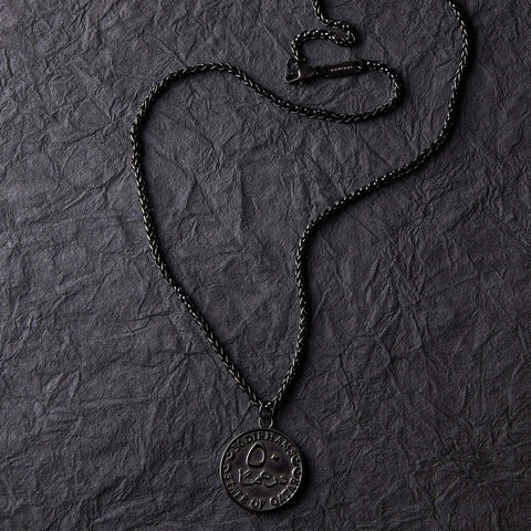 Country Coin Necklace  Men