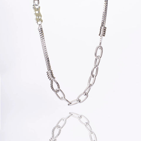 Cryptic Rune Silver Chain