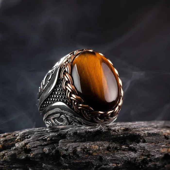 TIGER EYE  RING