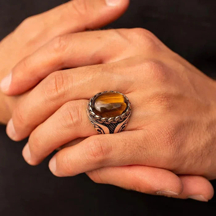 TIGER EYE  RING