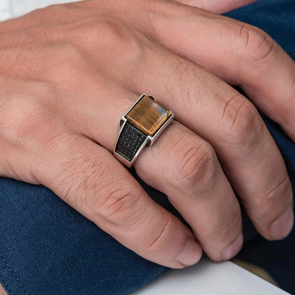 Timeless Turquoise Ring -Silver