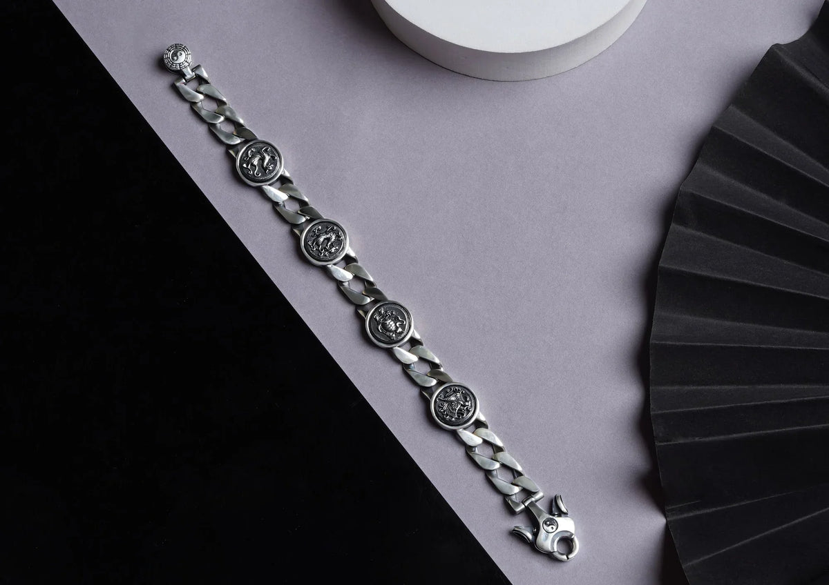 Revolving Luxe Om Men Bracelet