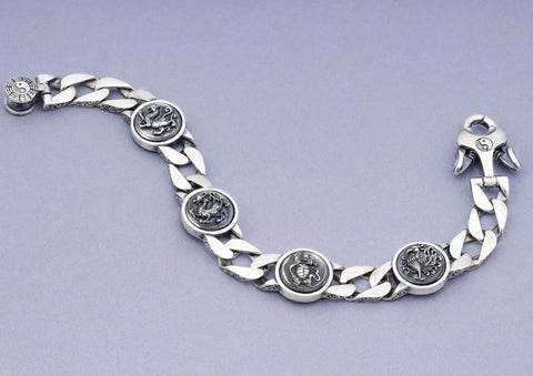 Revolving Luxe Om Men Bracelet